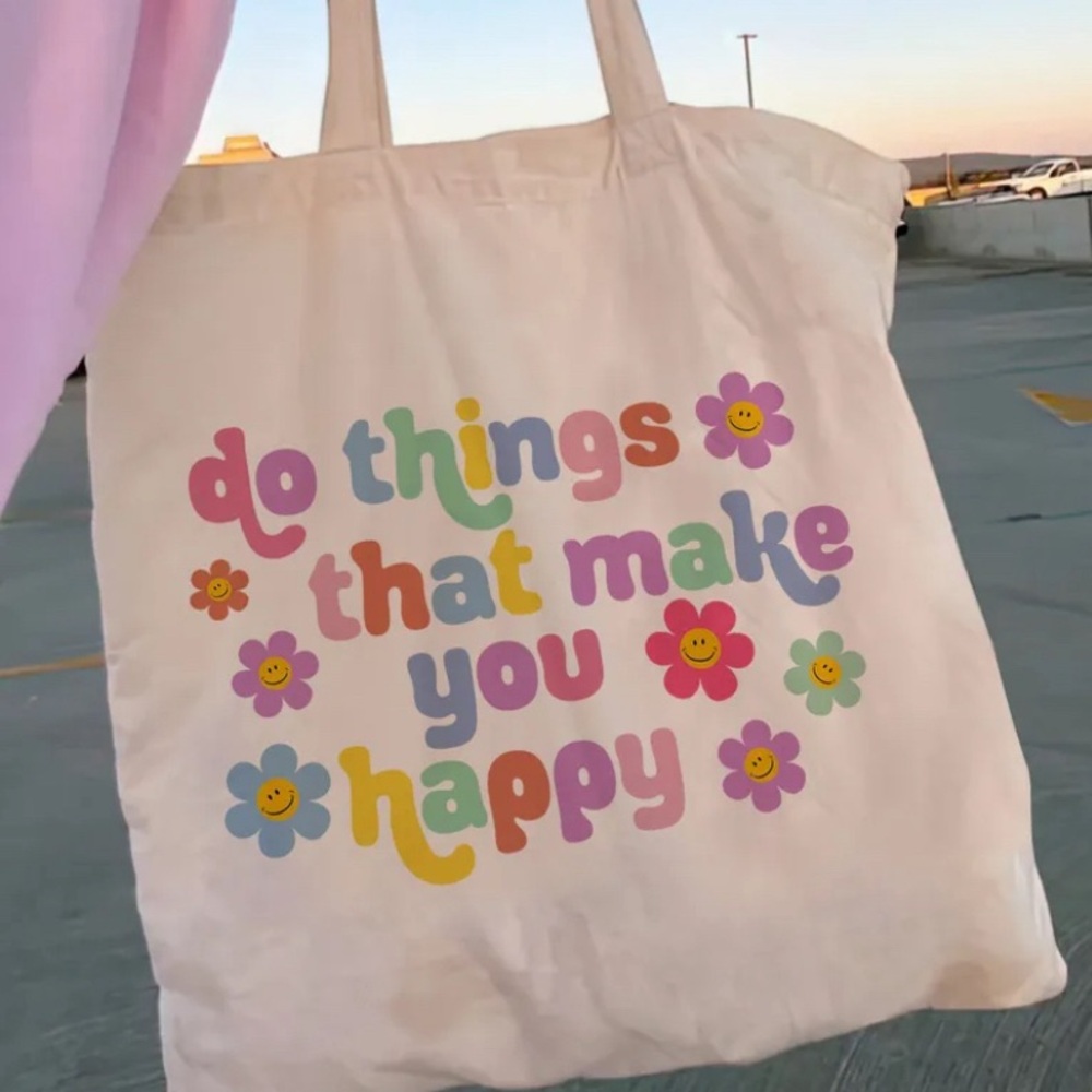 Reusable Canvas Tote Bag